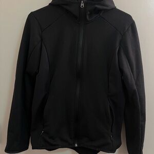 H&M Black Zip-Up Hoodie